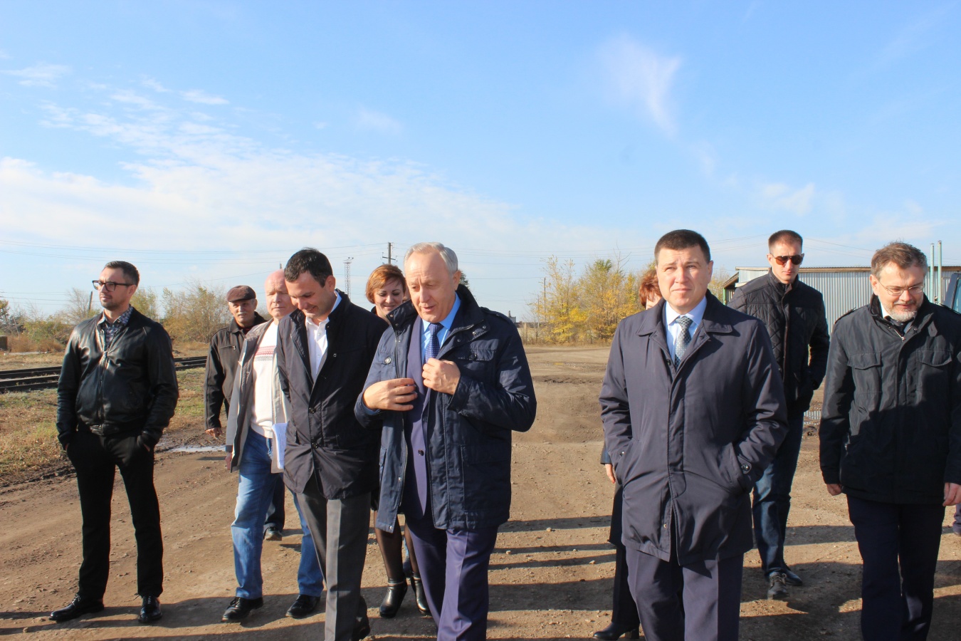  Губернатор посетил Урбахский комбинат хлебопродуктов