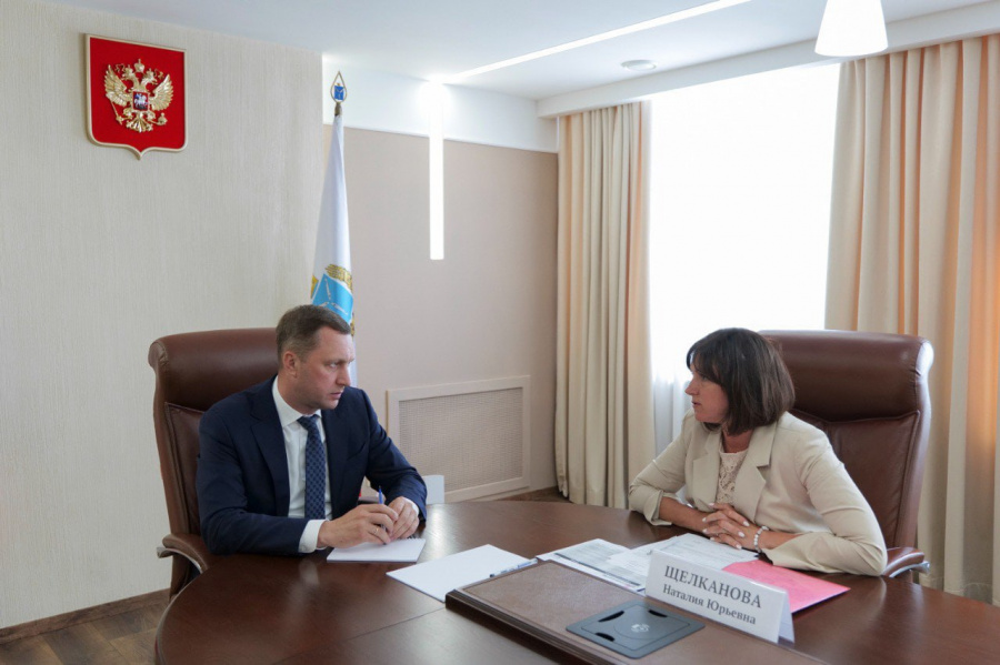 Губернатор Роман Бусаргин провел встречу с министром культуры Наталией Щелкановой