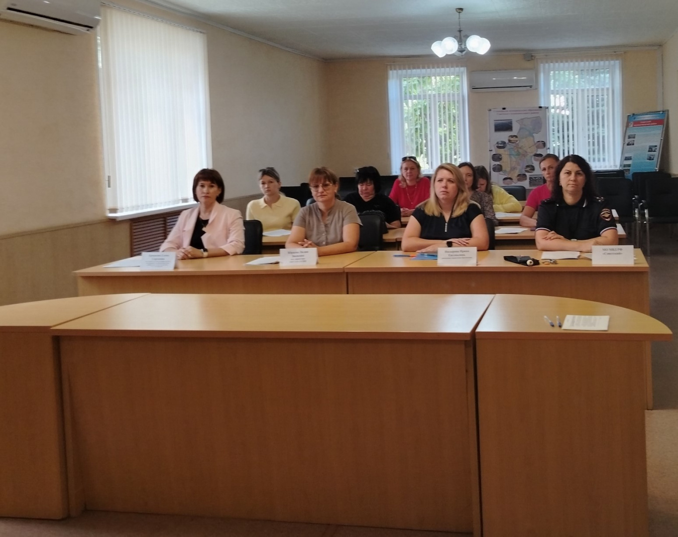 В рамках работы администрации района проведено очередное заседание КДН и ЗП 