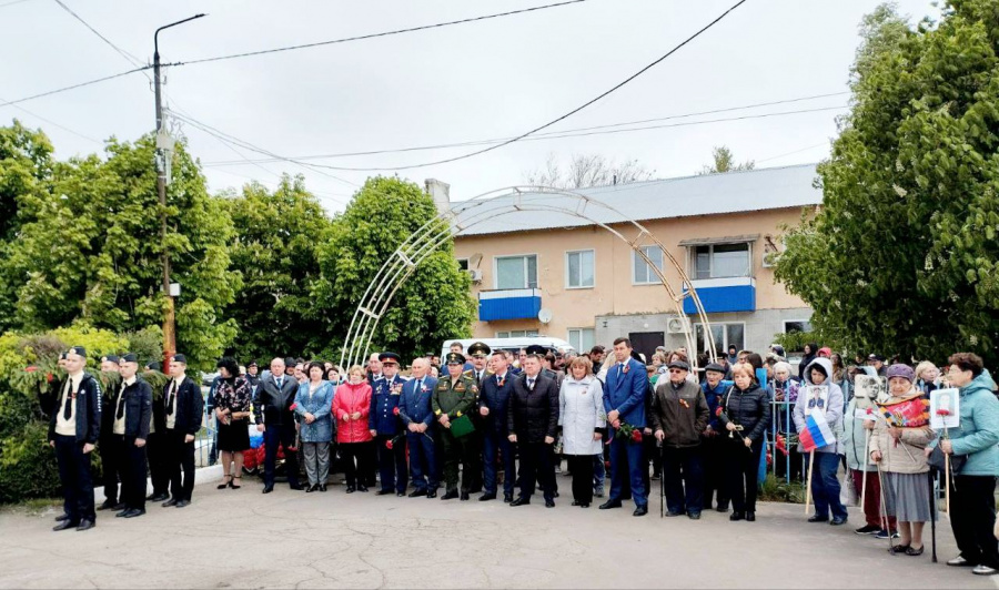 Сегодня в парке им. Г. С. Лузянина прошел торжественный митинг, посвященный Великой Победе