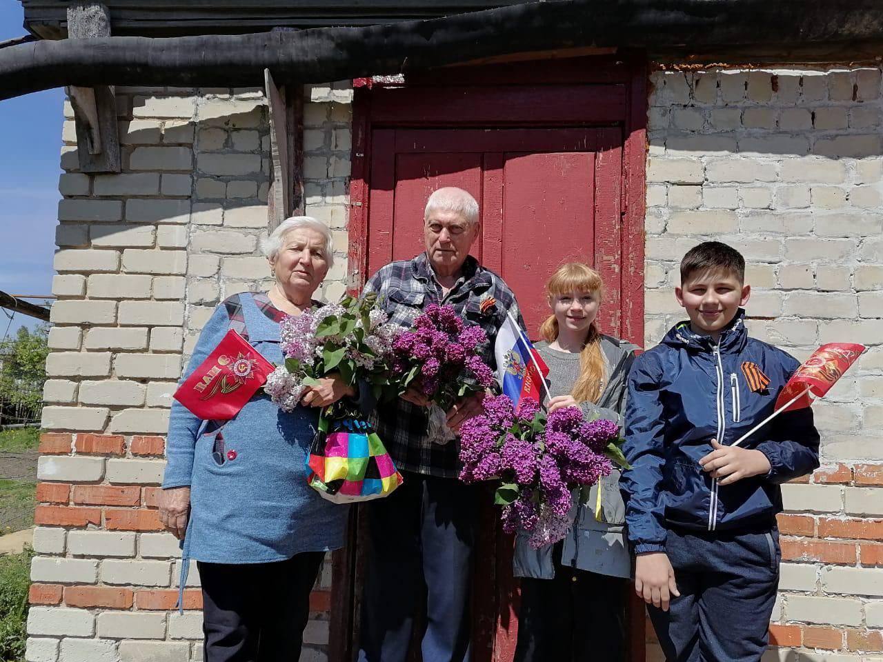 Посещение тружеников тыла и детей войны на дому | 10.05.2023 | Степное -  БезФормата