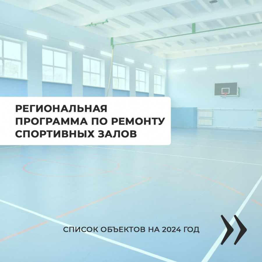 Роман Бусаргин: В этом году продолжим обновлять спортивную инфраструктуру в школах Саратовской области