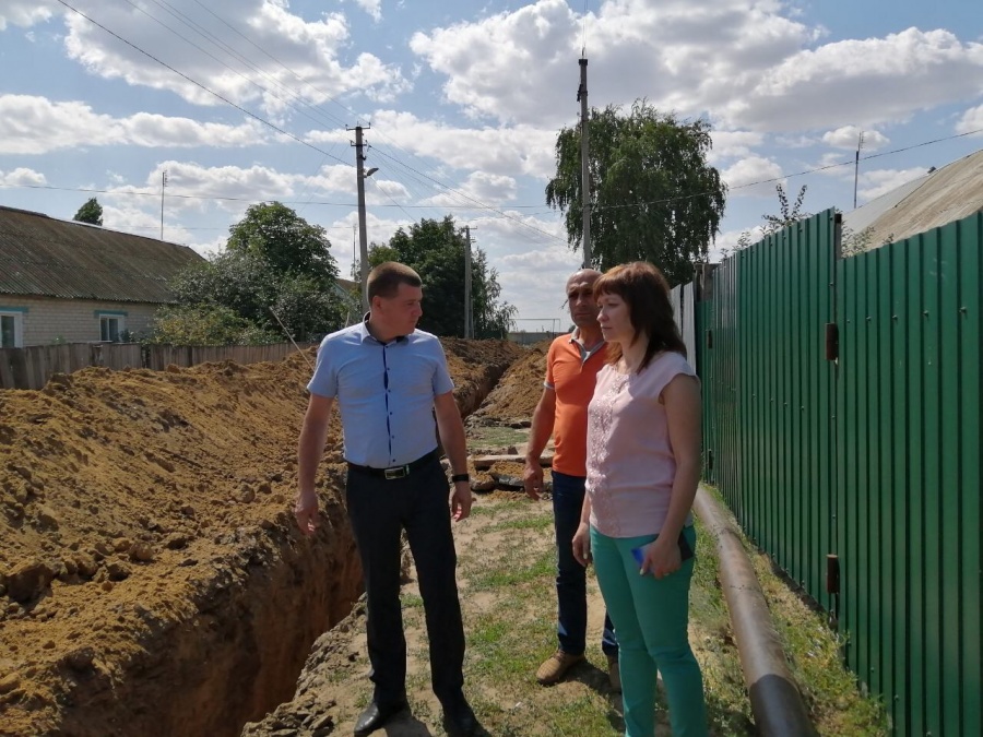 В Советском начата реконструкция водовода