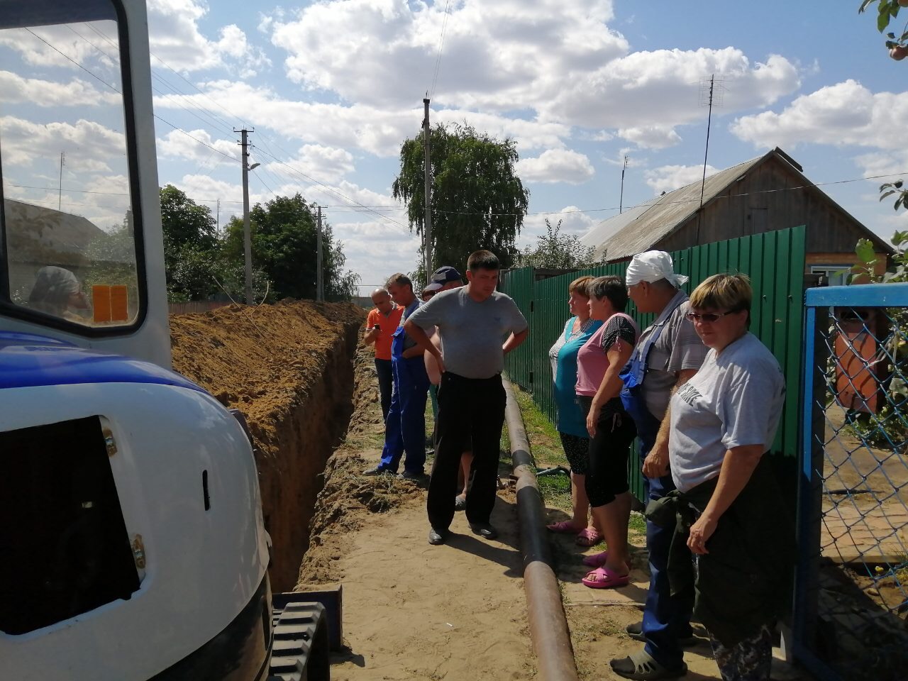 В Советском начата реконструкция водовода