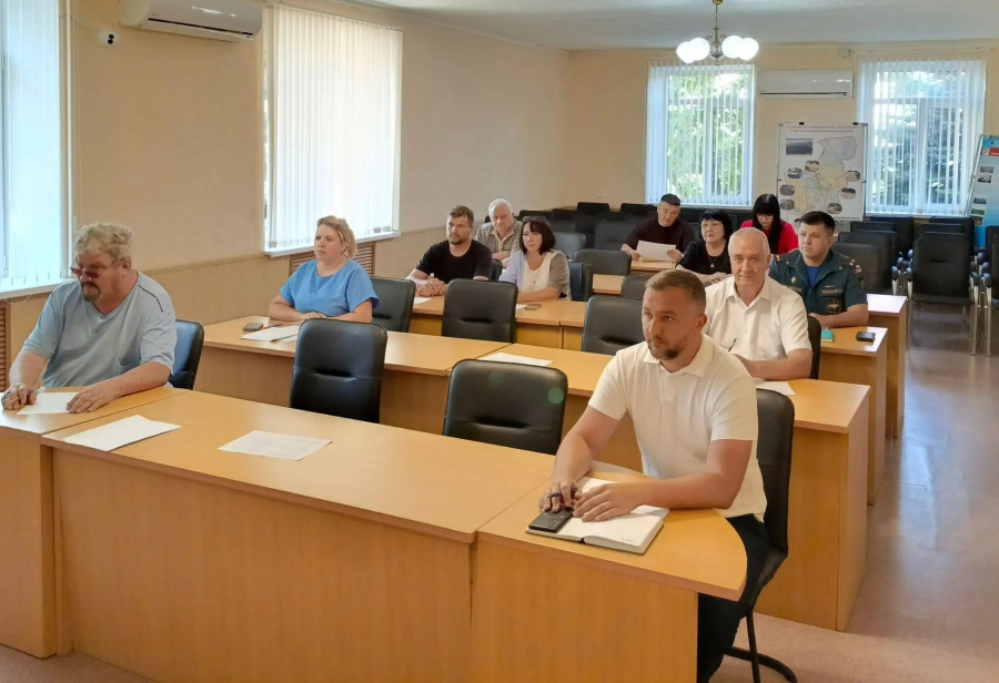 В рамках работы администрации района проведено очередное заседание КЧС и ОПБ 