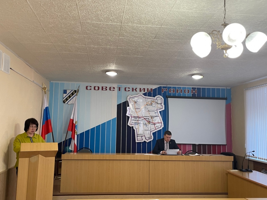 В  администрации Советского муниципального района состоялось рабочее совещание