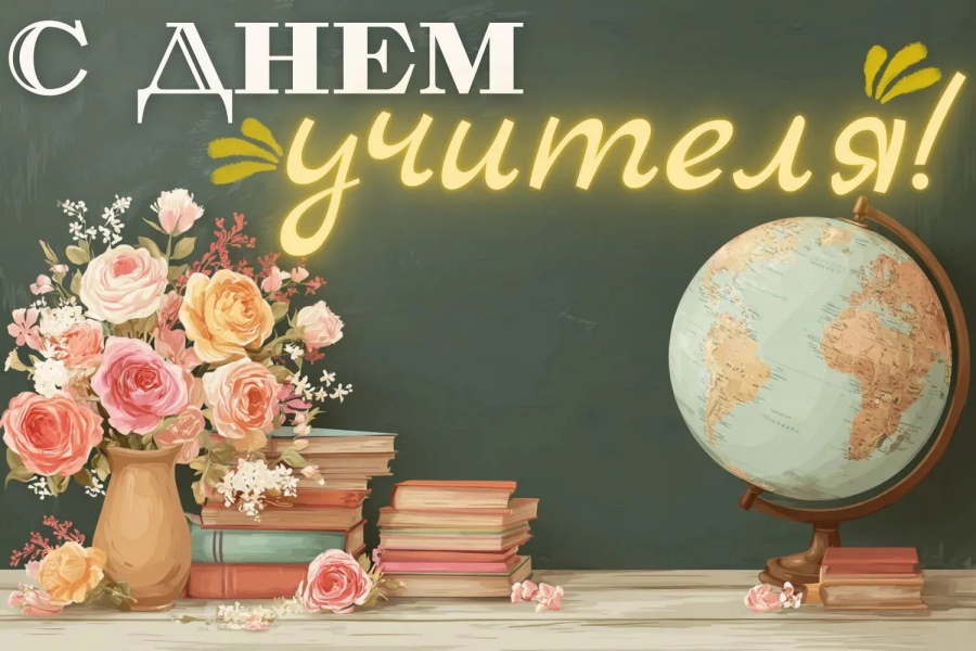 Поздравление главы Советского муниципального района Елены Наумовой с Днем педагога 
