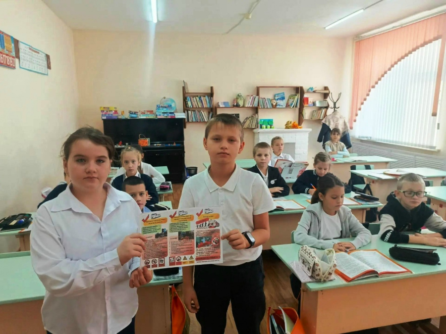 В рамках работы управления образования администрации района проведены "Уроки безопасности" 