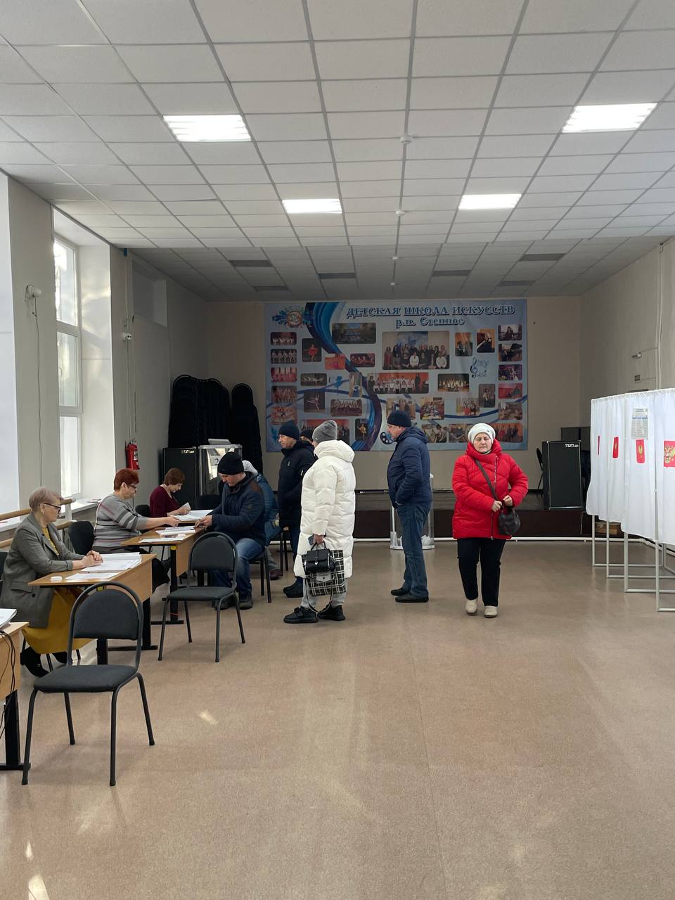 В Советском районе начали свою работу все 19 избирательных участков