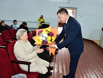 Глава района Сергей Пименов встретился с жителями посёлка Пушкино
