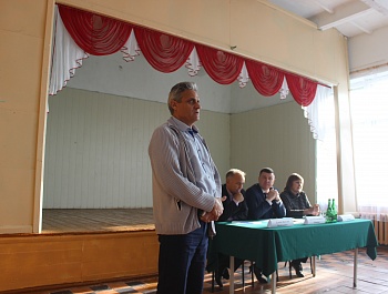Встреча с гражданами в с.Розовое