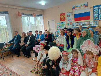 При поддержке управления образования администрации района проведено мероприятие, посвященное юбилею детского сада "Тополек" 