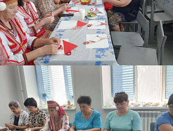 При поддержке управления культуры и кино администрации района для ветеранских организаций проведена экскурсия в Центр национальных культур поселка Советское
