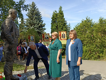 В рамках работы администрации района проведен митинг, посвященный Дню памяти и скорби 