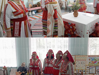 При поддержке управления культуры и кино администрации района для ветеранских организаций проведена экскурсия в Центр национальных культур поселка Советское