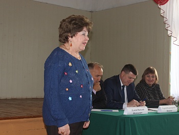 Встреча с гражданами в с.Розовое