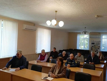 В рамках работы администрации района проведена командно-штабная тренировка 