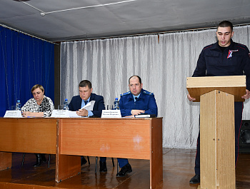  Сергей Пименов провел  встречу с жителями сел Наливная и Пионерское 