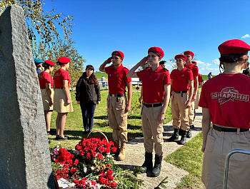 При поддержке администрации района проведен памятный митинг, посвященный экипажу ТУ-160 "Михаил Громов"