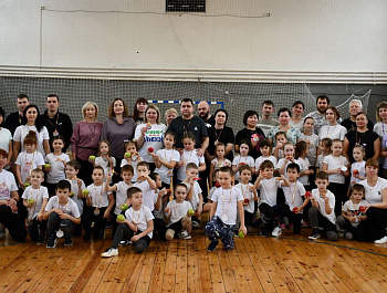  Детский сад «Звёздочка» открыл Год семьи весёлым спортивным мероприятием